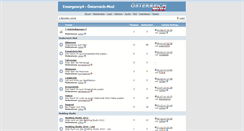 Desktop Screenshot of forum.oesterreich-mod.at