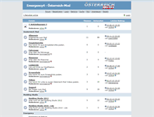 Tablet Screenshot of forum.oesterreich-mod.at